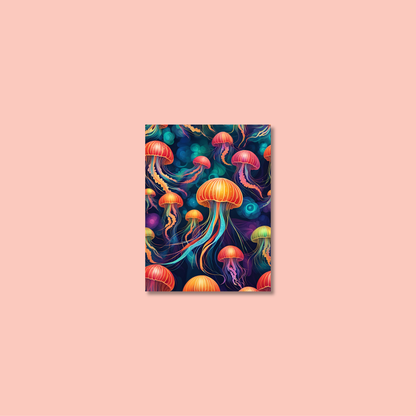 ABSTRACT JELLYFISH **UNFRAMED ART PRINT**
