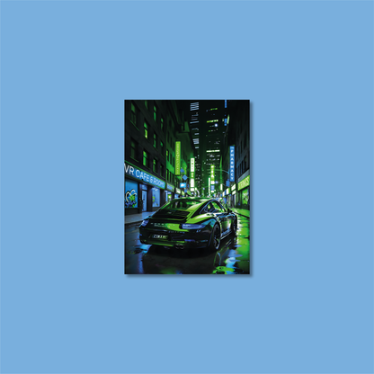 PORSCHE 911 (BACK) **UNFRAMED POSTER**