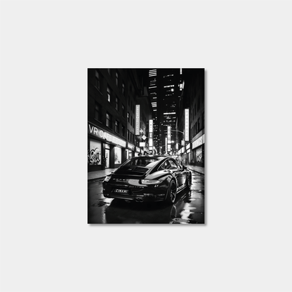 PORSCHE 911 (BACK) **UNFRAMED POSTER**