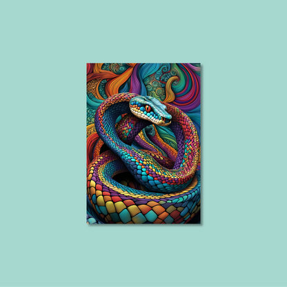 ABSTRACT COBRA **UNFRAMED ART PRINT**