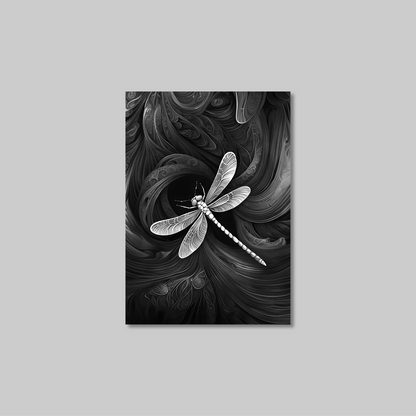 ABSTRACT DRAGONFLY **UNFRAMED ART PRINT**