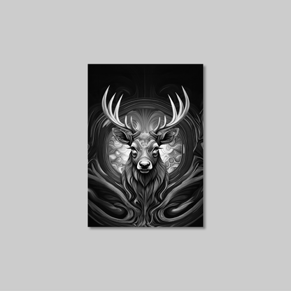 ABSTRACT STAG **UNFRAMED ART PRINT**