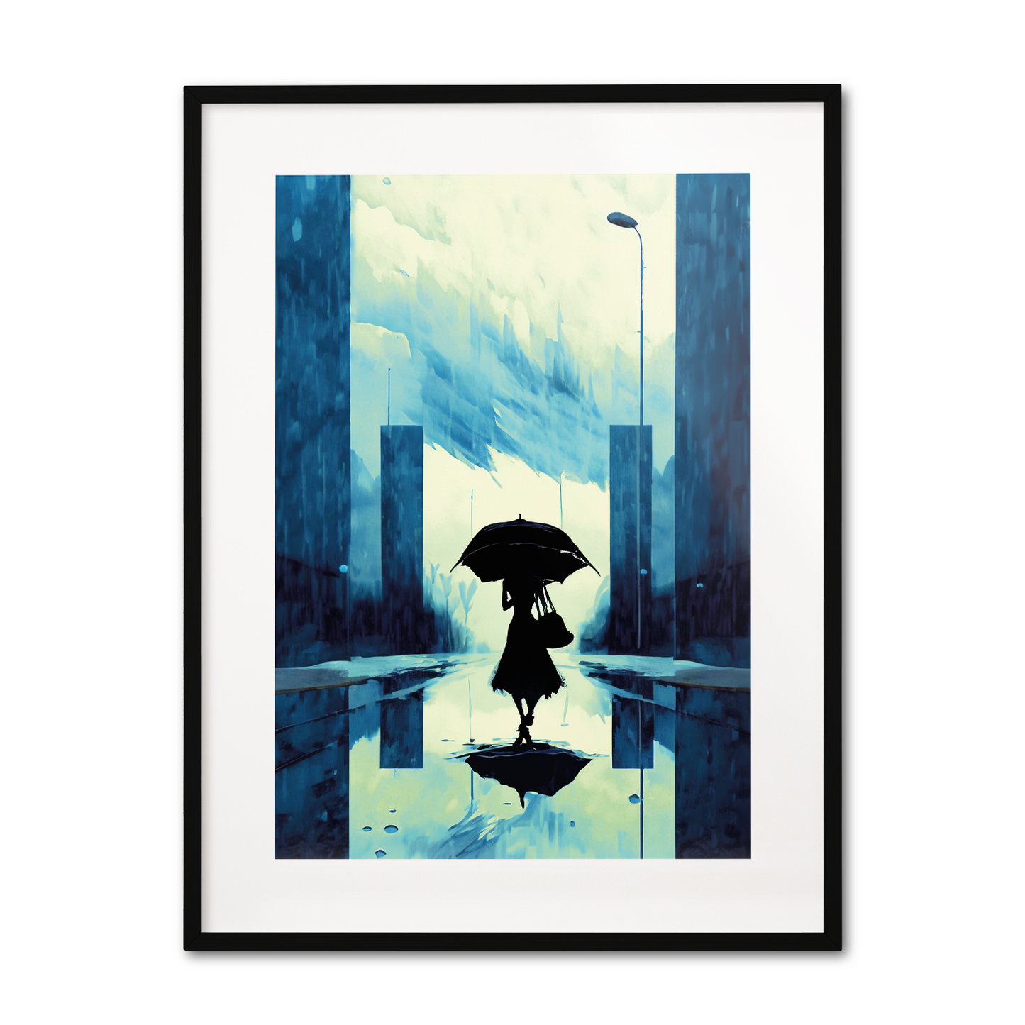 IN THE RAIN **UNFRAMED ART PRINT**