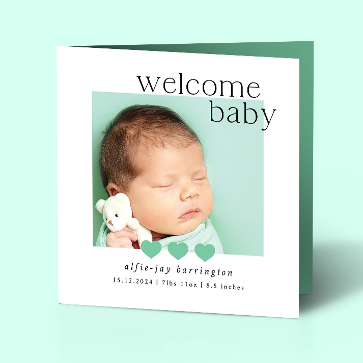 Lilly-Mae - Pack of 10 Birth Announcements