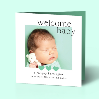 Lilly-Mae - Pack of 10 Birth Announcements
