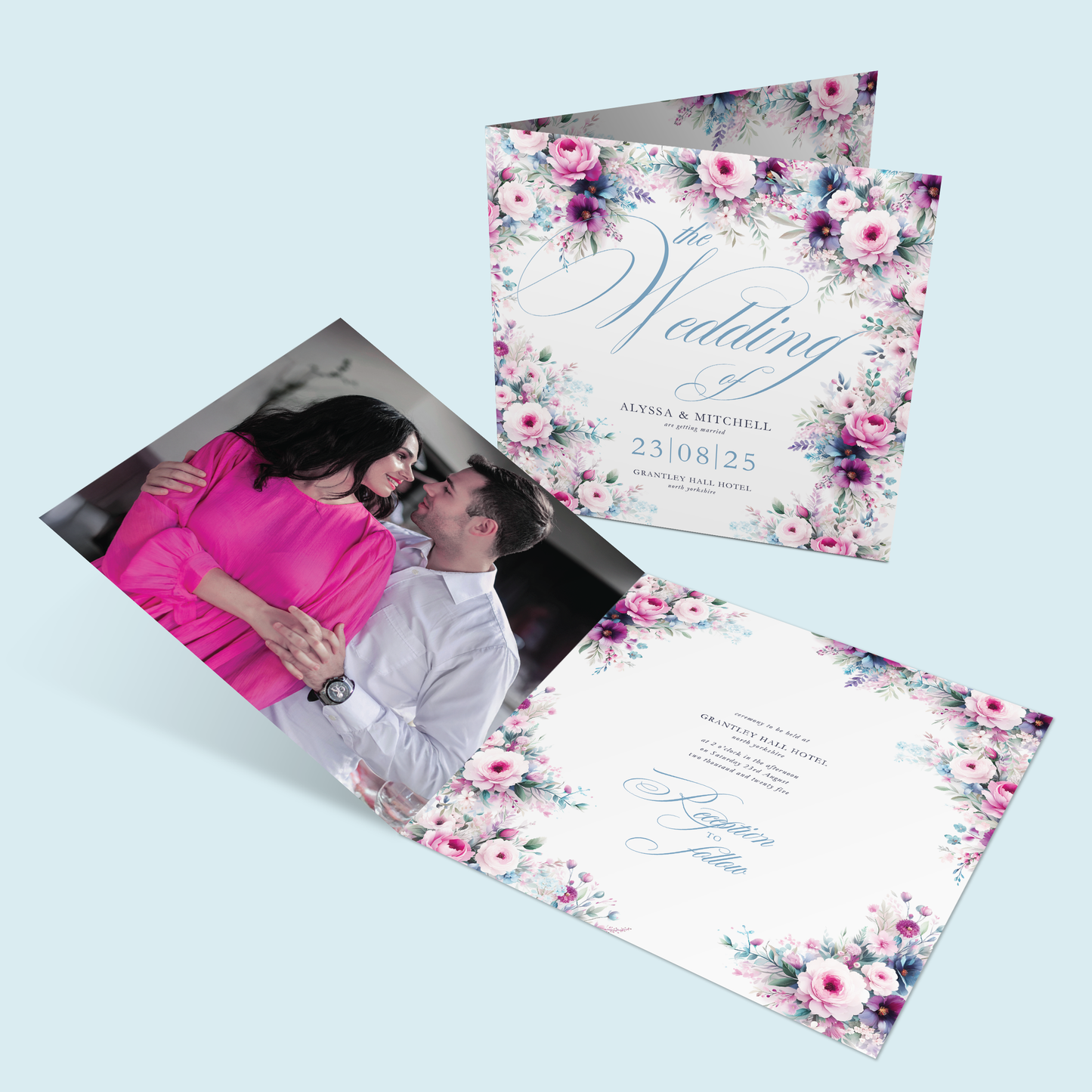 Wedding Invitations - Pack of 10