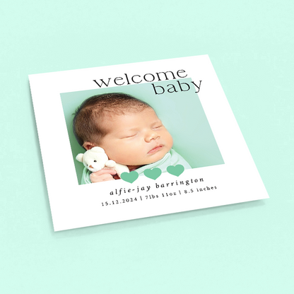 Lilly-Mae - Pack of 10 Birth Announcements