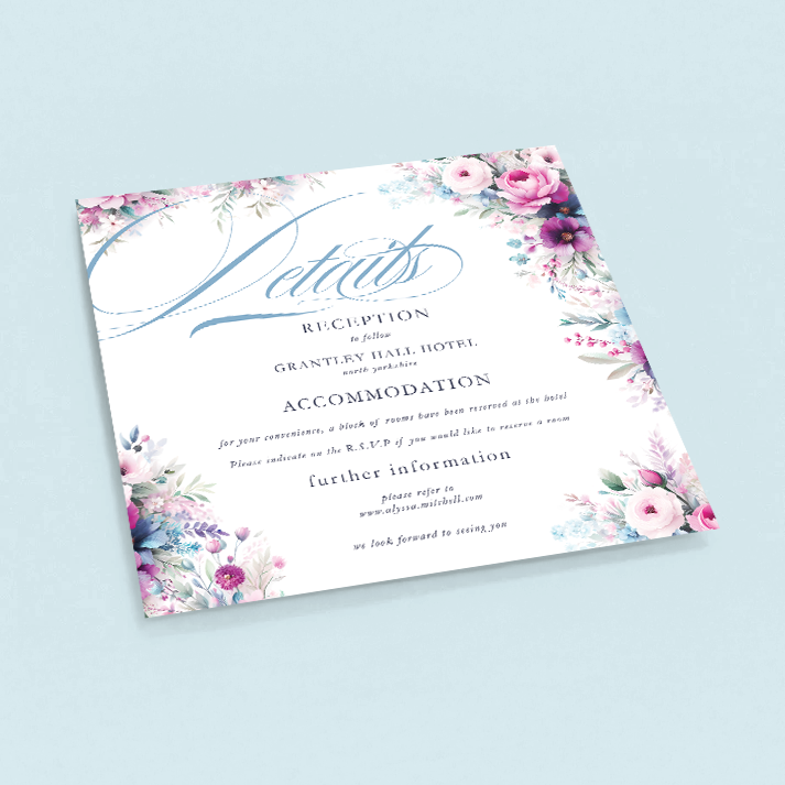 Details Cards - Pack of 10