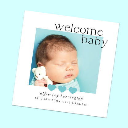 Lilly-Mae - Pack of 10 Birth Announcements