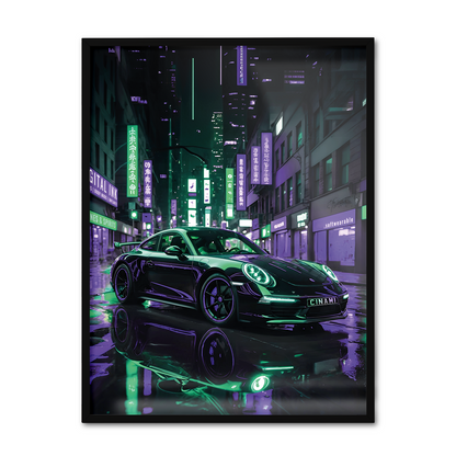 PORSCHE 911 (FRONT) **UNFRAMED POSTER**