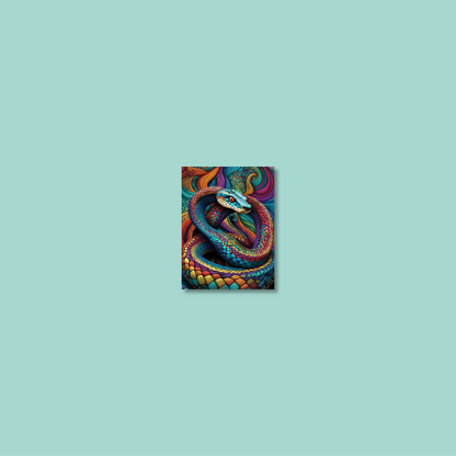 ABSTRACT COBRA **UNFRAMED ART PRINT**