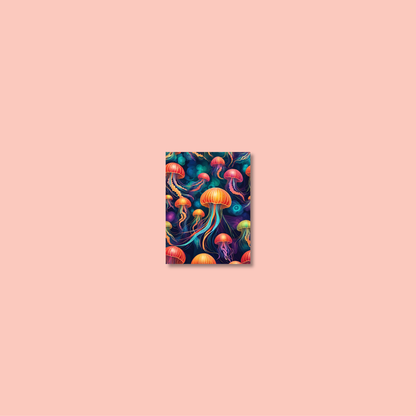 ABSTRACT JELLYFISH **UNFRAMED ART PRINT**