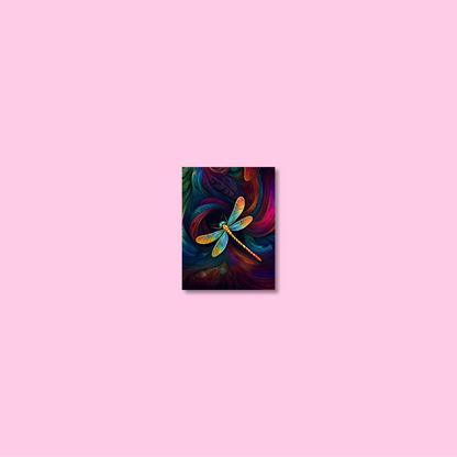 ABSTRACT DRAGONFLY **UNFRAMED ART PRINT**