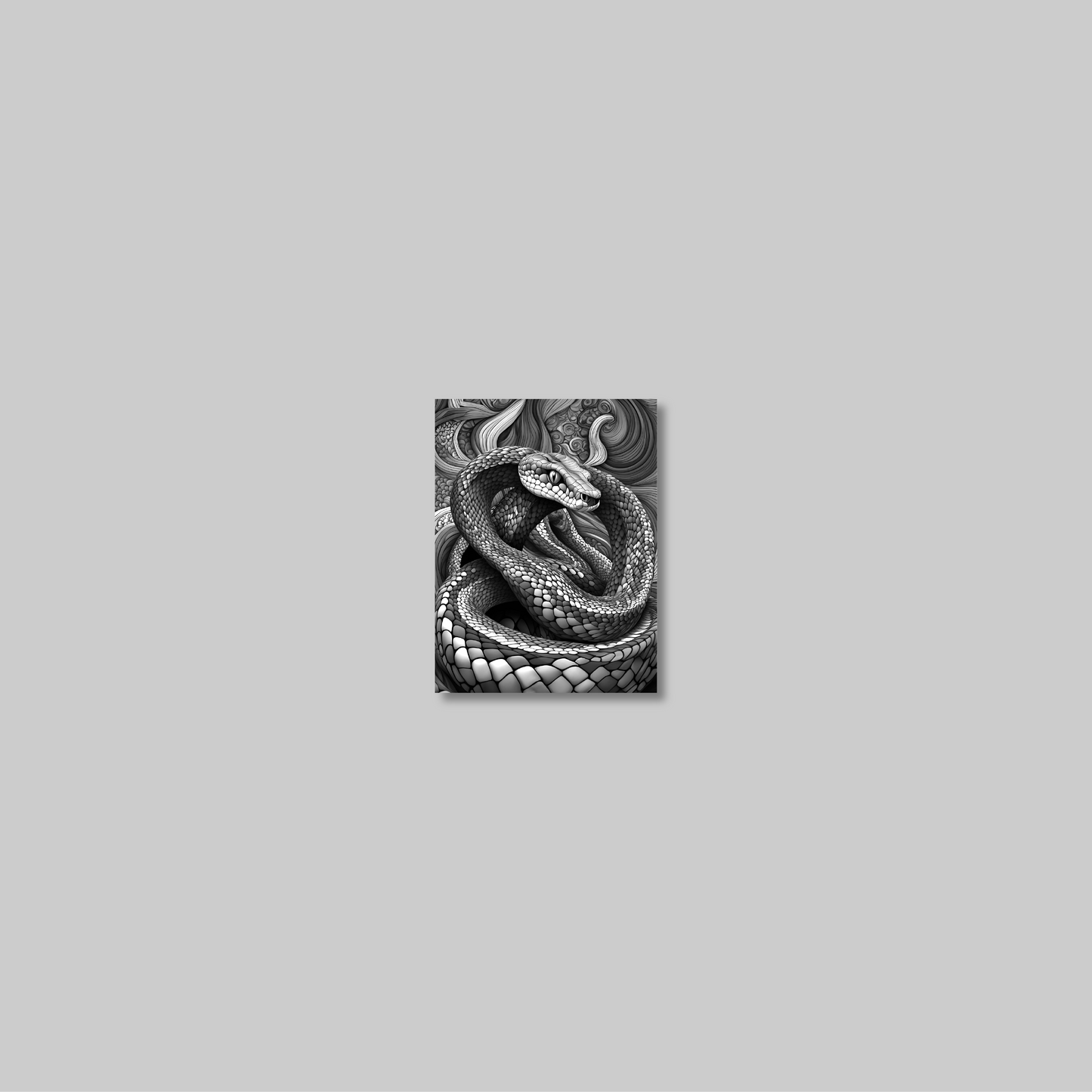ABSTRACT COBRA **UNFRAMED ART PRINT**