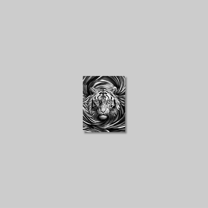 ABSTRACT TIGER **UNFRAMED ART PRINT**