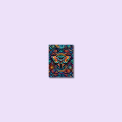 ABSTRACT MOTH **UNFRAMED ART PRINT**