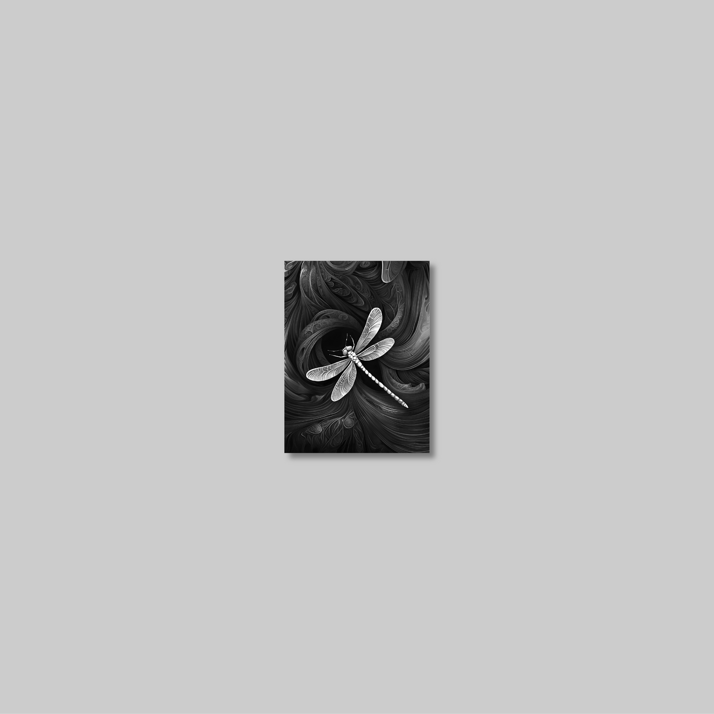 ABSTRACT DRAGONFLY **UNFRAMED ART PRINT**