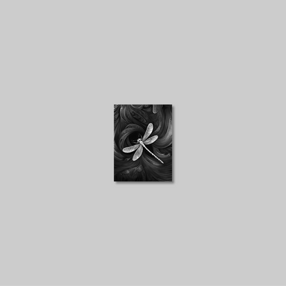 ABSTRACT DRAGONFLY **UNFRAMED ART PRINT**