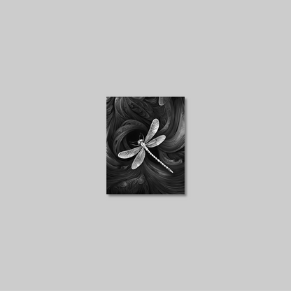 ABSTRACT DRAGONFLY **UNFRAMED ART PRINT**