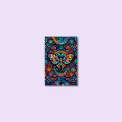ABSTRACT MOTH **UNFRAMED ART PRINT**