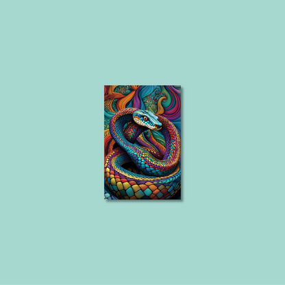 ABSTRACT COBRA **UNFRAMED ART PRINT**