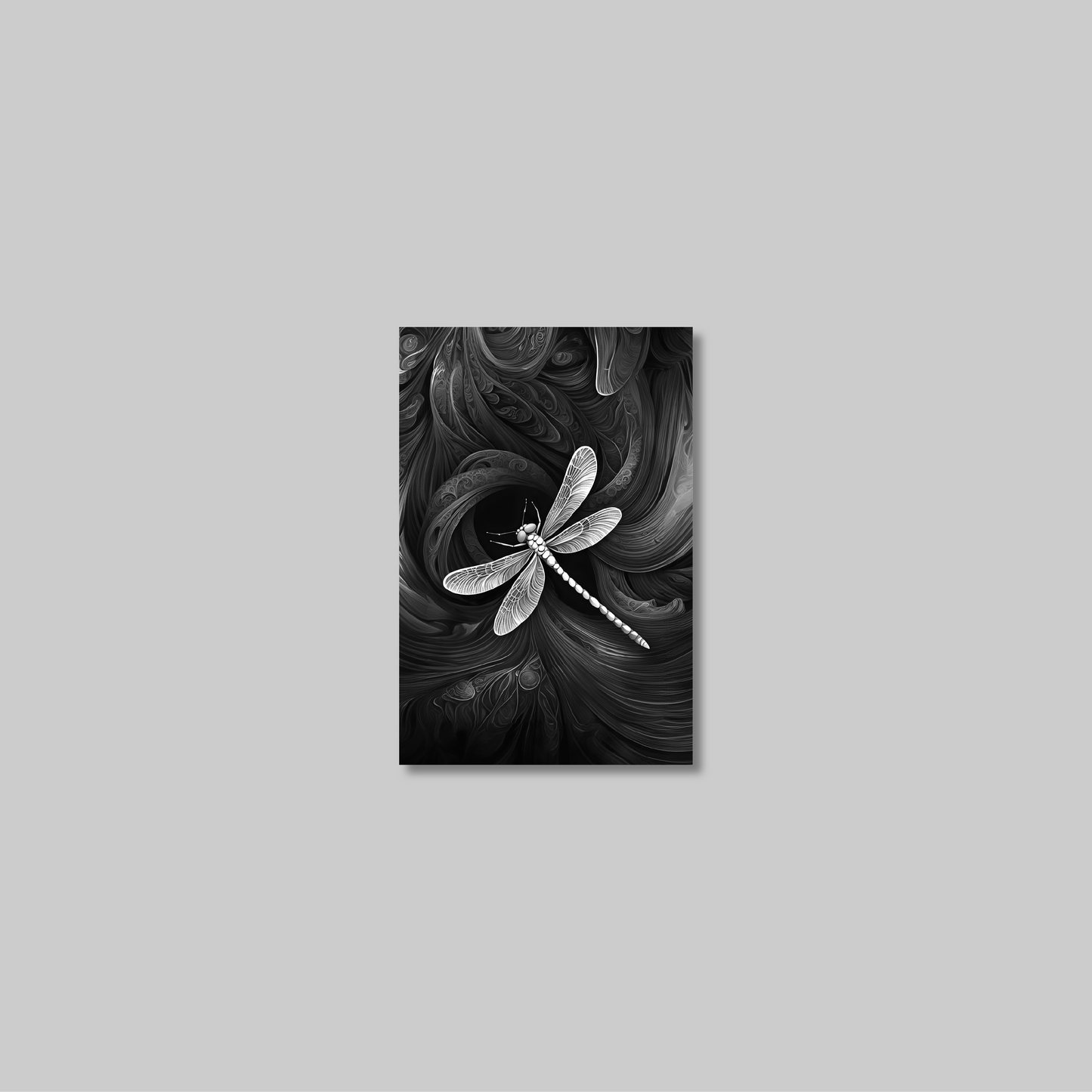 ABSTRACT DRAGONFLY **UNFRAMED ART PRINT**