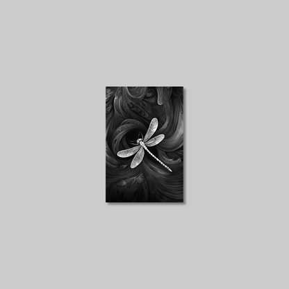 ABSTRACT DRAGONFLY **UNFRAMED ART PRINT**