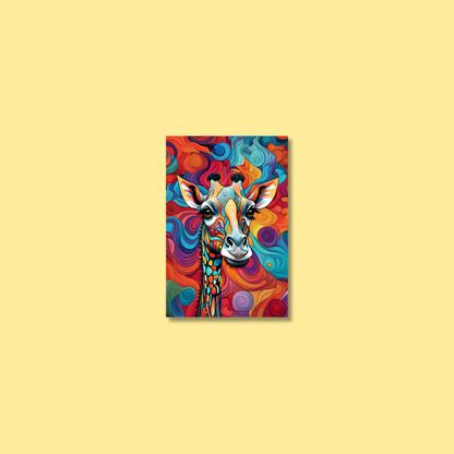 ABSTRACT GIRAFFE **UNFRAMED ART PRINT**