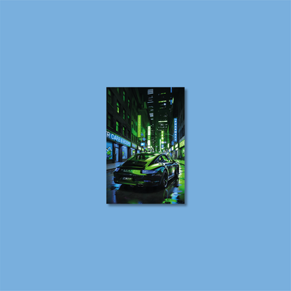 PORSCHE 911 (BACK) **UNFRAMED POSTER**