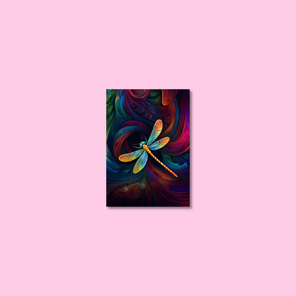 ABSTRACT DRAGONFLY **UNFRAMED ART PRINT**