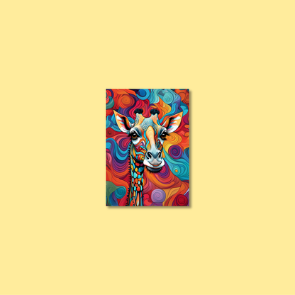 ABSTRACT GIRAFFE **UNFRAMED ART PRINT**