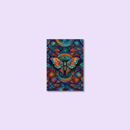 ABSTRACT MOTH **UNFRAMED ART PRINT**