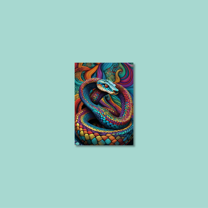 ABSTRACT COBRA **UNFRAMED ART PRINT**