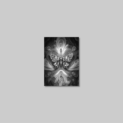 ABSTRACT BUTTERFLY **UNFRAMED ART PRINT**