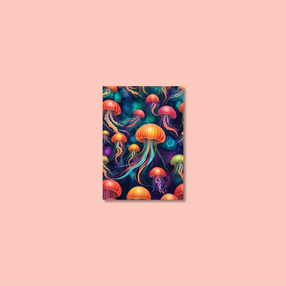 ABSTRACT JELLYFISH **UNFRAMED ART PRINT**