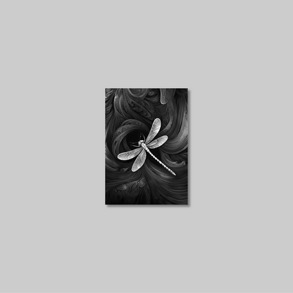ABSTRACT DRAGONFLY **UNFRAMED ART PRINT**