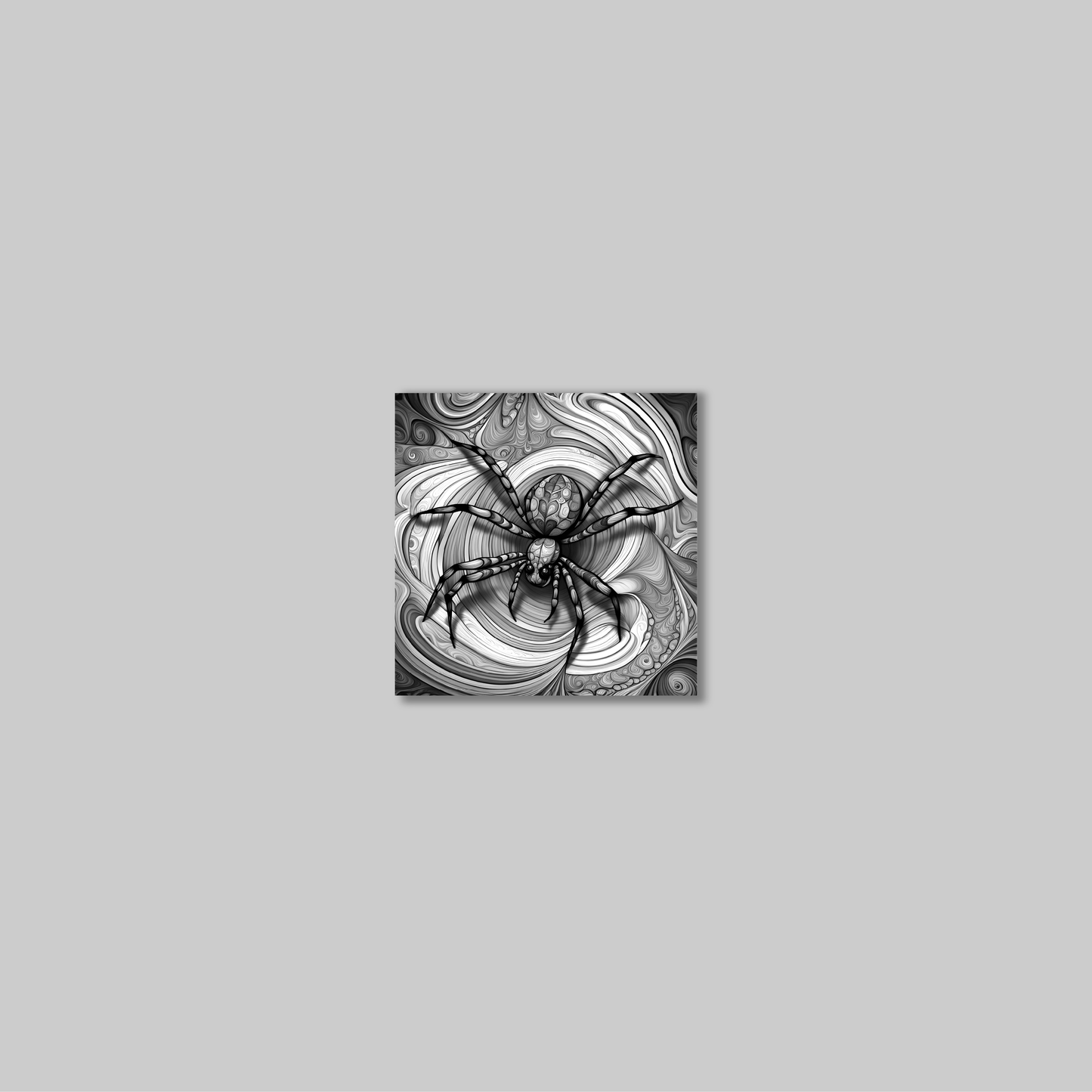 ABSTRACT SPIDER **UNFRAMED ART PRINT**