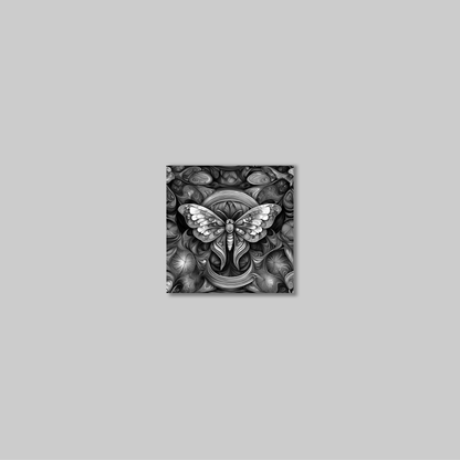 ABSTRACT MOTH **UNFRAMED ART PRINT**