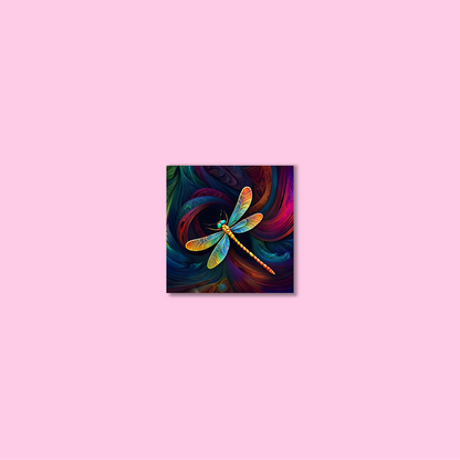 ABSTRACT DRAGONFLY **UNFRAMED ART PRINT**