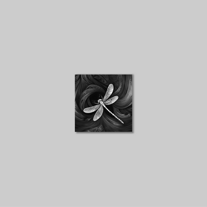 ABSTRACT DRAGONFLY **UNFRAMED ART PRINT**