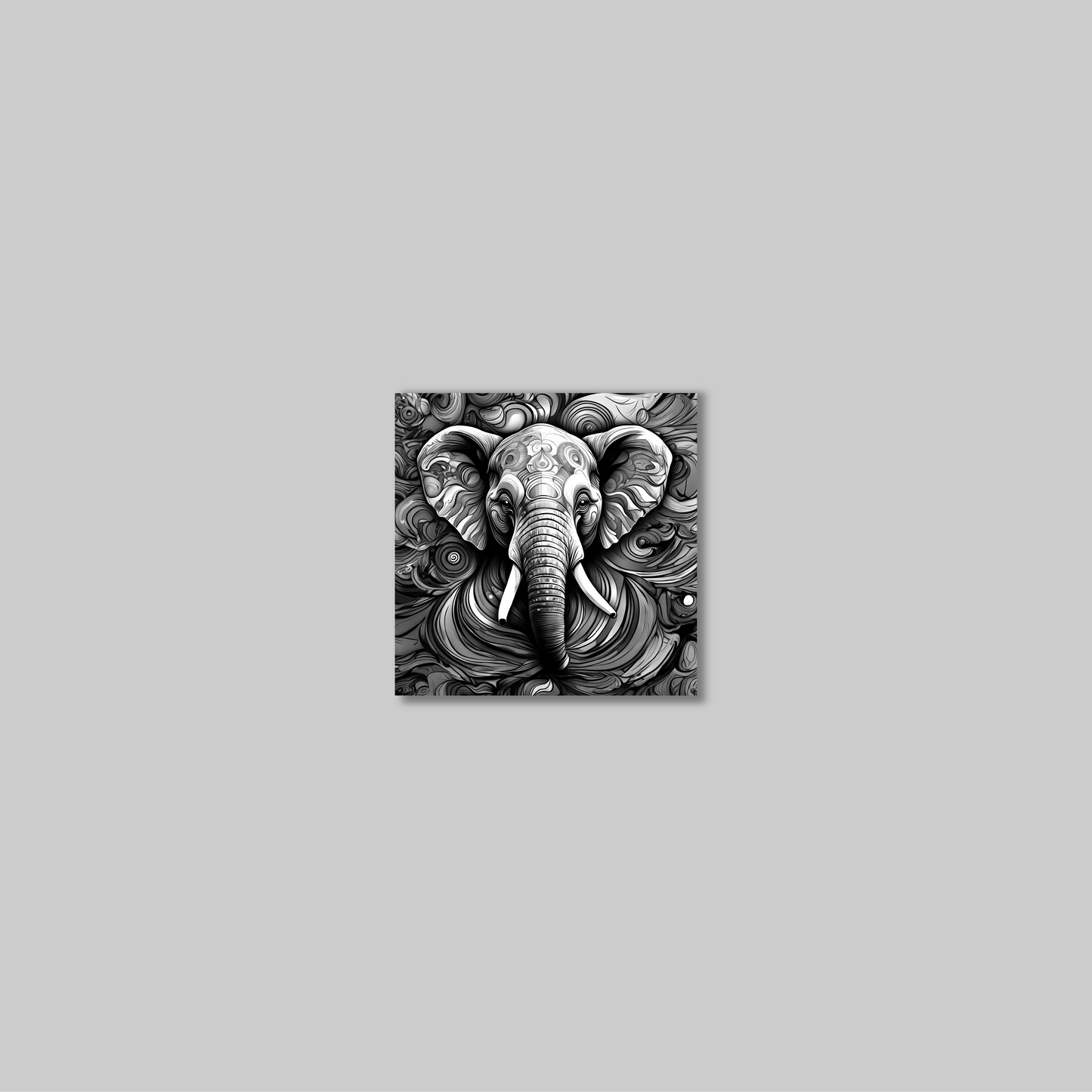 ABSTRACT ELEPHANT **UNFRAMED ART PRINT**