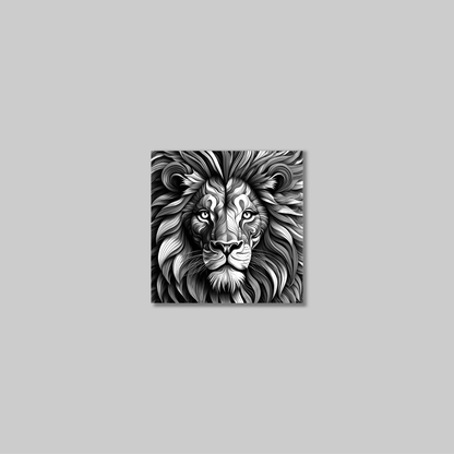 ABSTRACT LION **UNFRAMED ART PRINT**