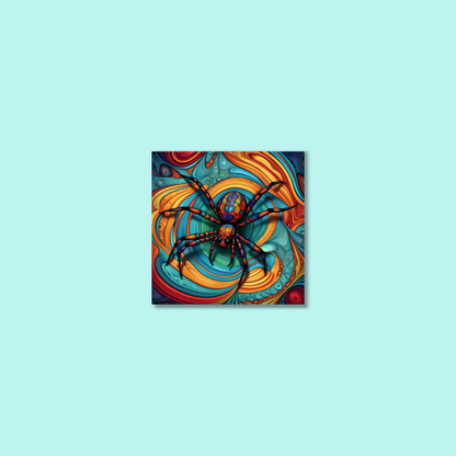 ABSTRACT SPIDER **UNFRAMED ART PRINT**