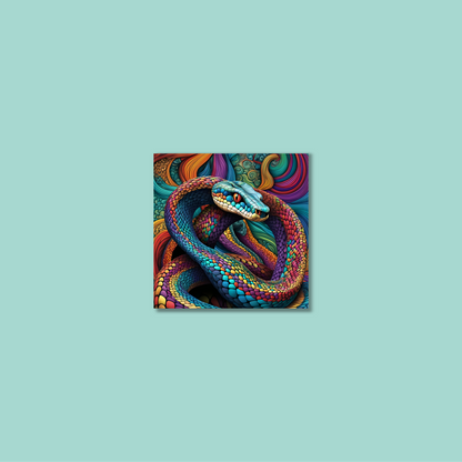 ABSTRACT COBRA **UNFRAMED ART PRINT**