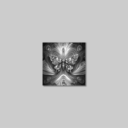 ABSTRACT BUTTERFLY **UNFRAMED ART PRINT**