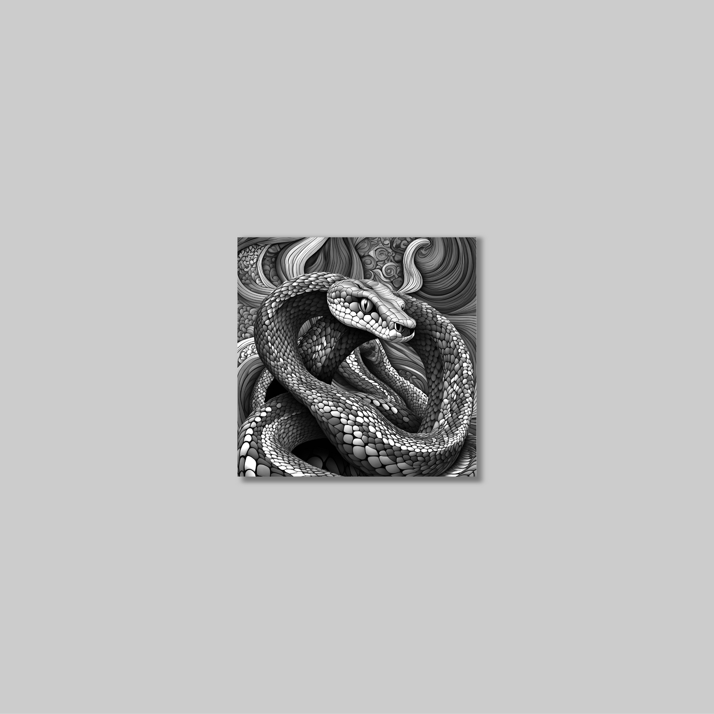 ABSTRACT COBRA **UNFRAMED ART PRINT**