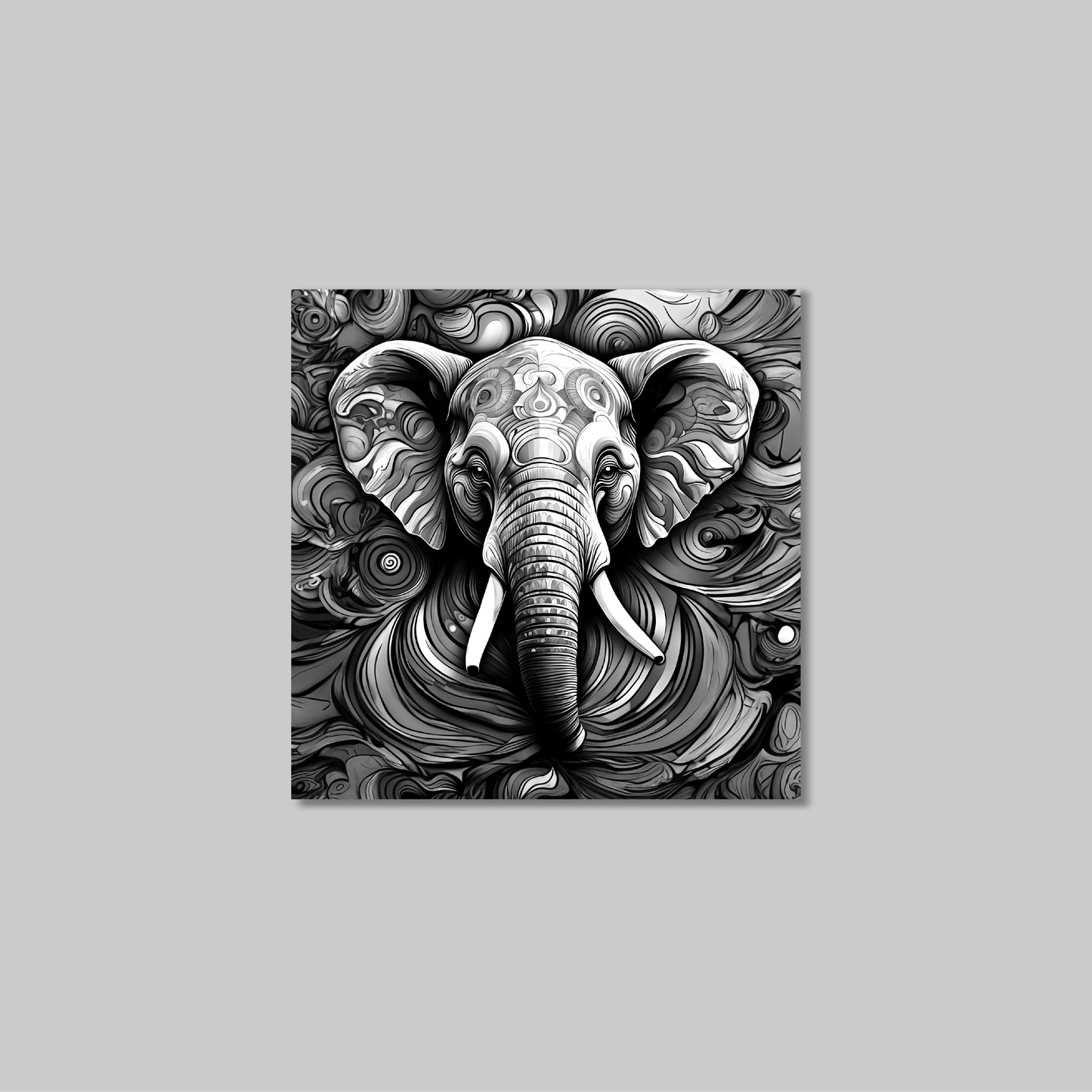 ABSTRACT ELEPHANT **UNFRAMED ART PRINT**