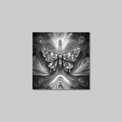 ABSTRACT BUTTERFLY **UNFRAMED ART PRINT**