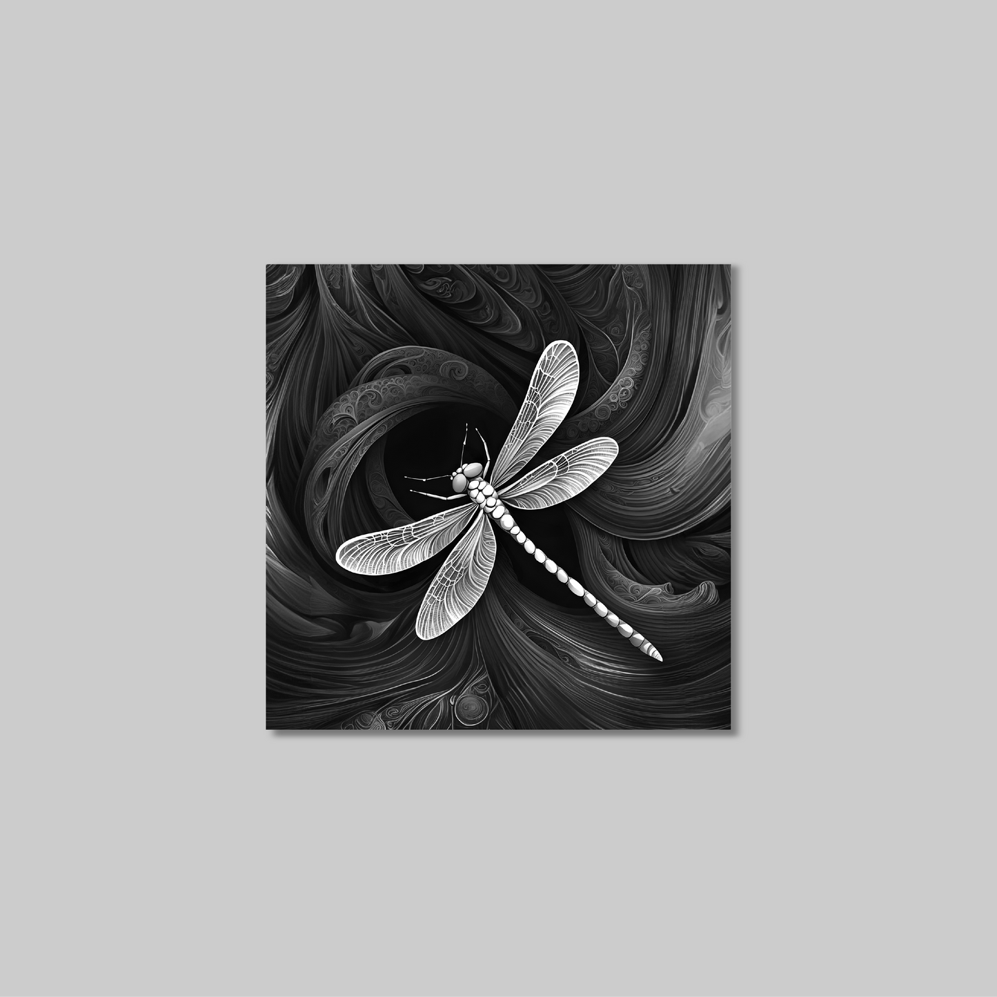 ABSTRACT DRAGONFLY **UNFRAMED ART PRINT**
