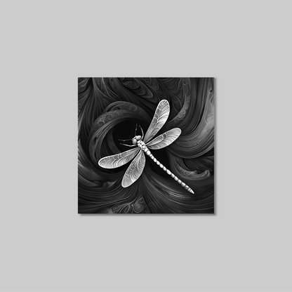 ABSTRACT DRAGONFLY **UNFRAMED ART PRINT**
